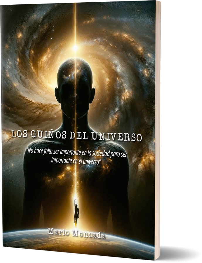 Portada del libro Los guiños del universo, de Mario Moncada